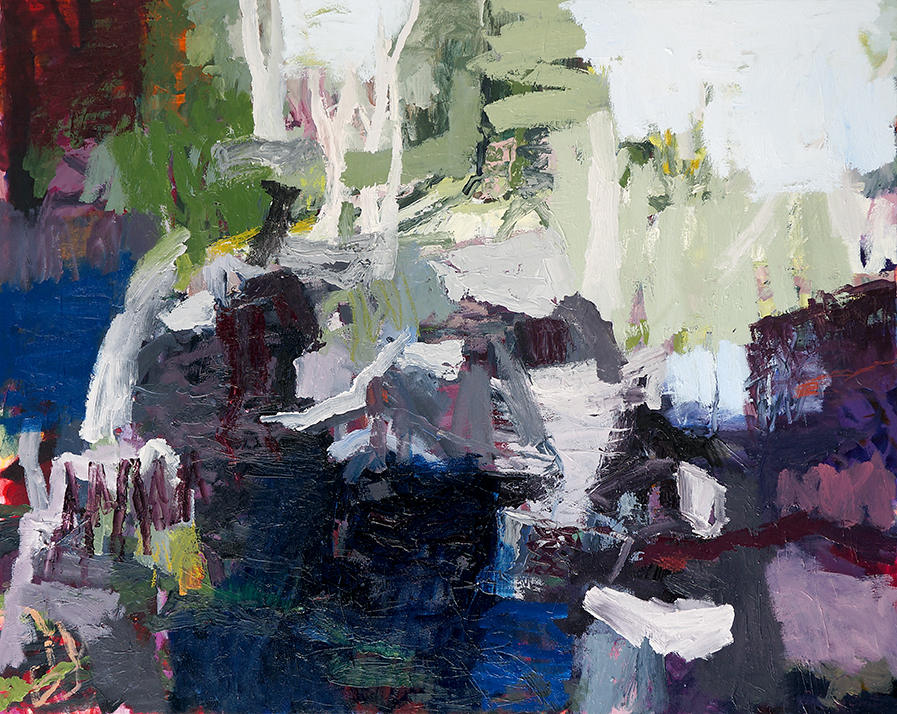 Ganguddy Reflections, oil on canvas, 80x100cm