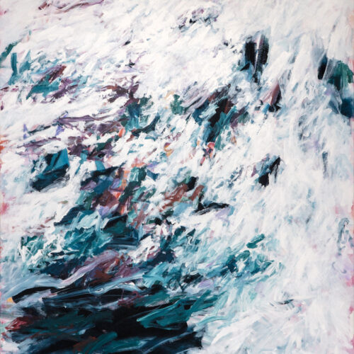 Exhilaration (Part 1), acrylic on canvas, 180x150cm